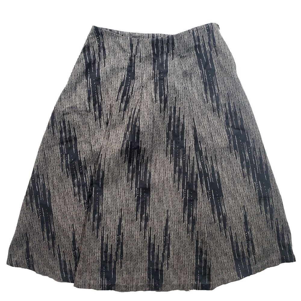 Lilith Paris Women’s Skirt Size Large 42 Abstract Print Lagenlook A Line France